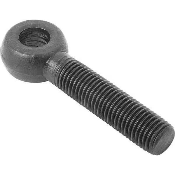Eye Bolt Without Shoulder, M16, 84 mm Shank, 16 mm ID, Steel, Black oxide, Kipp, Mfr#: K1418.16100